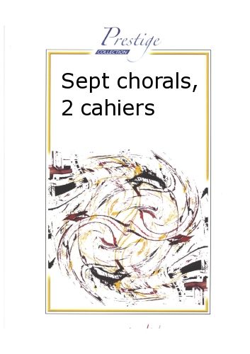 einband Sept Chorals Cahier 2 (Chorals 5  7) Martin Musique