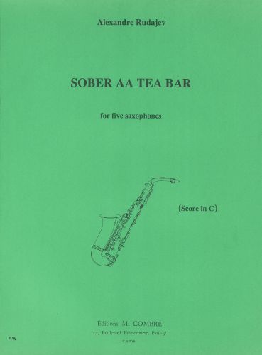 einband Sober AA tea bar Combre