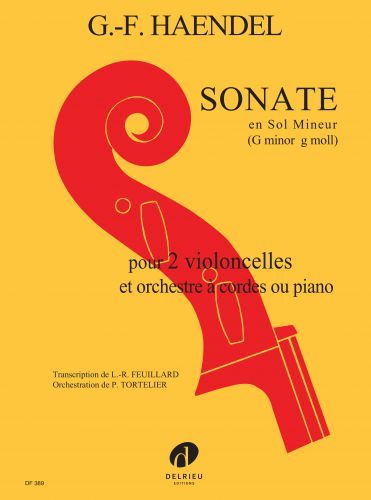 einband Sonate en Sol min. Delrieu