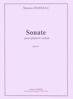 einband Sonate Op.6 Combre