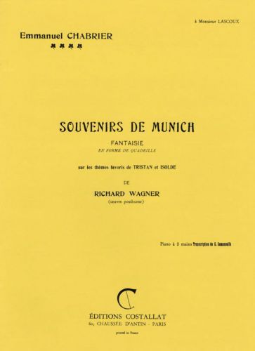 einband Souvenirs de Munich Jobert