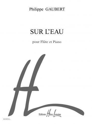 einband Sur l'Eau Editions Henry Lemoine