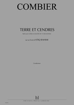 einband Terre et cendres Editions Henry Lemoine