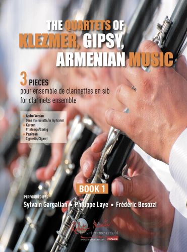 einband THE QUARTETS OF KLEZMER, GIPSY, ARMENIAN - Vol.1 Editions Robert Martin