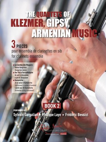 einband THE QUARTETS OF KLEZMER, GIPSY, ARMENIAN - Vol.2 Editions Robert Martin