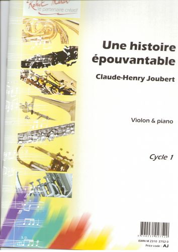 einband Une Histoire pouvantable Editions Robert Martin
