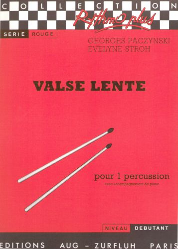 einband Valse Lente Editions Robert Martin