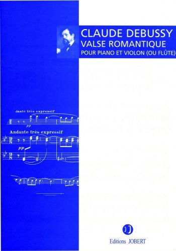 einband Valse romantique Jobert