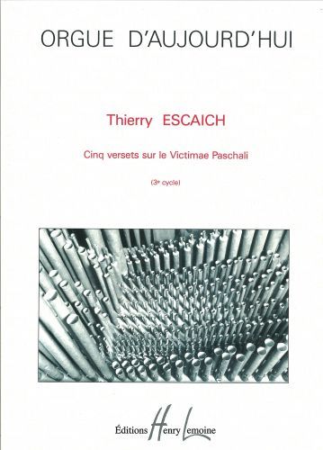 einband Versets sur le Victimae Paschali (5) Editions Henry Lemoine