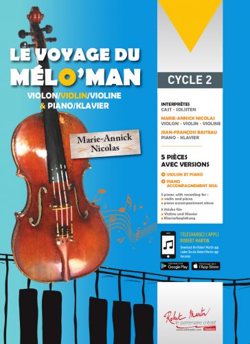 einband Voyage du Melo Man Editions Robert Martin