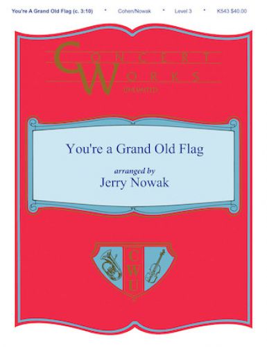 einband You'Re A Grand Old Flag  Shawnee Press