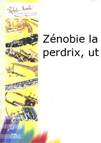 einband Znobie la Perdrix, Ut Editions Robert Martin